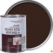 Эмаль для окон и дверей алкидно -уретановая Ярославские краски венге 0.9 кг