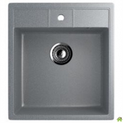 Врезная кухонная мойка Ulgran U-406 44.5х50см искусственный мрамор