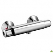 Смеситель для душа Lemark Thermo LM7733C двухрычажный с термостатом хром