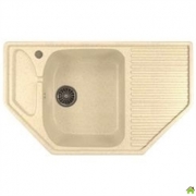 Врезная кухонная мойка Mixline ML-GM24 78х49см искусственный мрамор