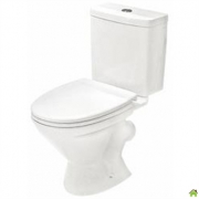 Унитаз с бачком напольный Santek Лига 1WH302197 с косым выпуском